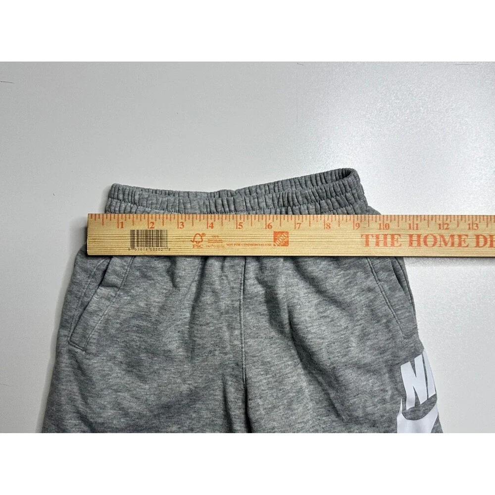 Nike Kids Fleece Shorts Gray Size 4 (3-4 Yrs)